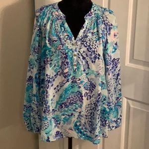 Lilly Pulitzer Silk top